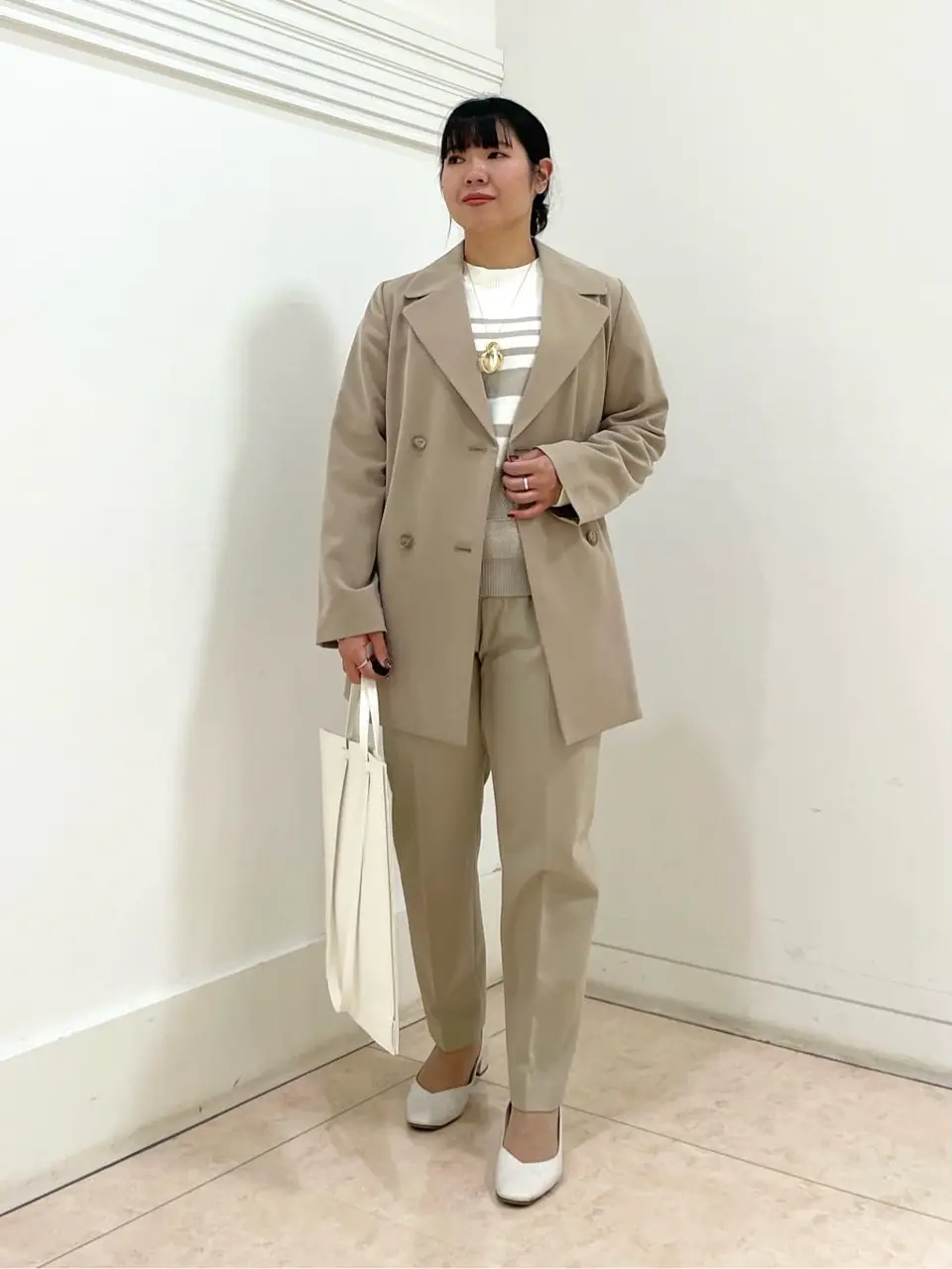 自由区 misato コーディネート画像