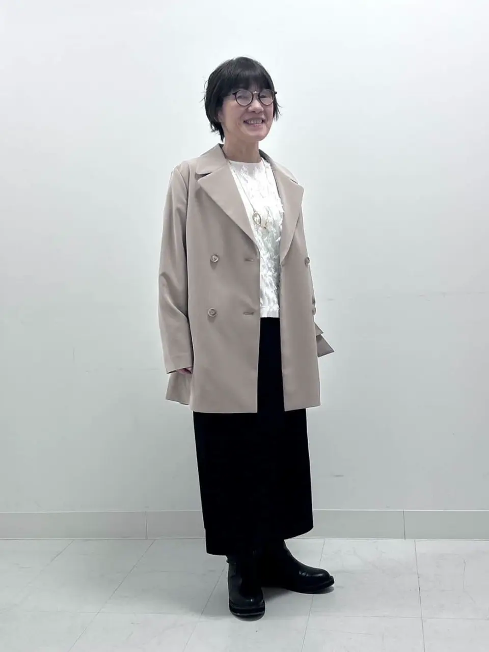 自由区 スタッフ コーディネート画像