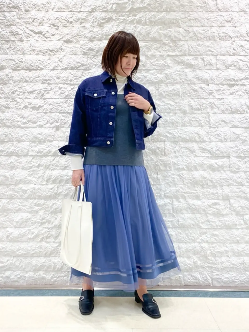 自由区 林 コーディネート画像