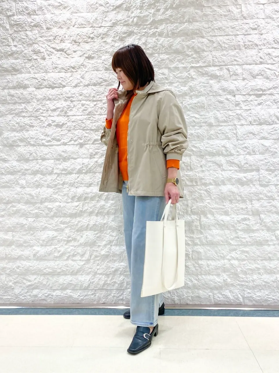 自由区 林 コーディネート画像