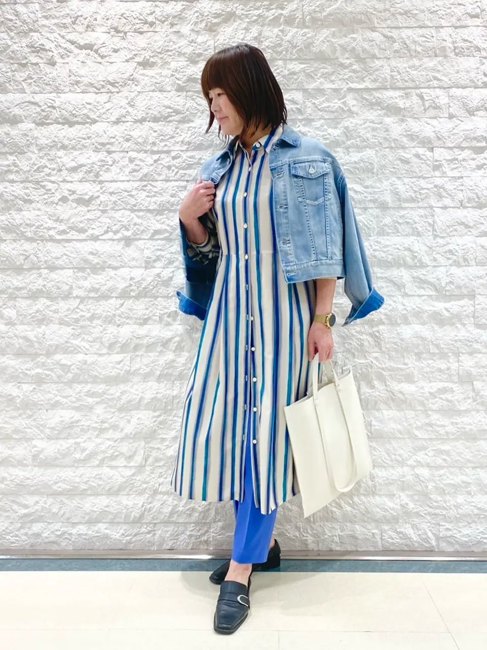 自由区 林 コーディネート画像