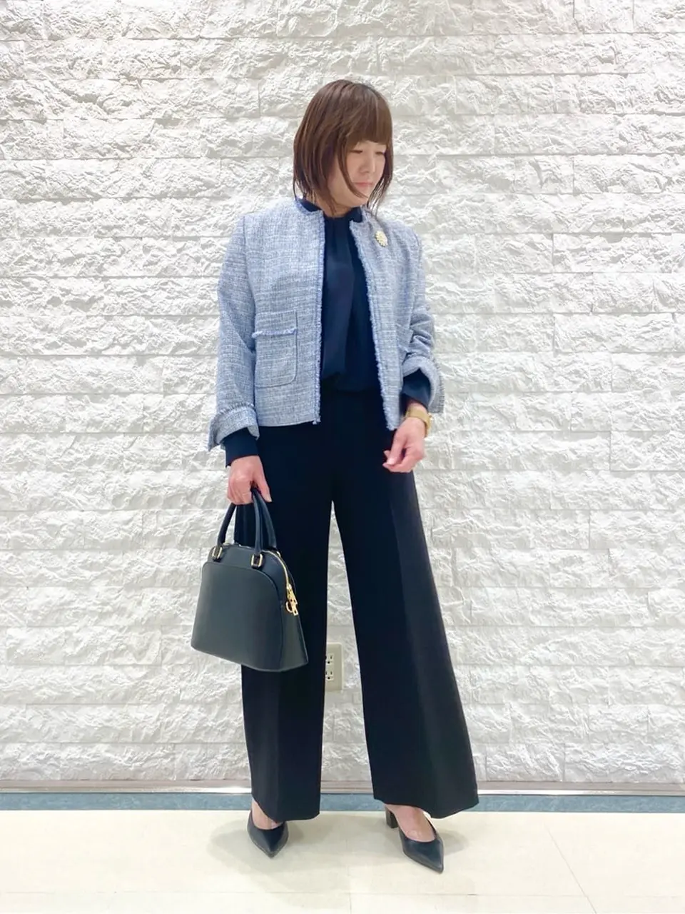 自由区 林 コーディネート画像