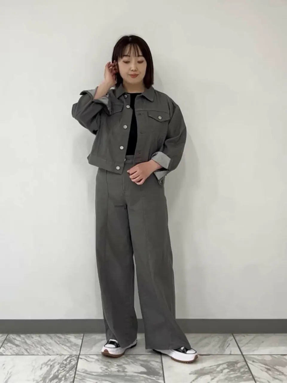 自由区 清水 コーディネート画像