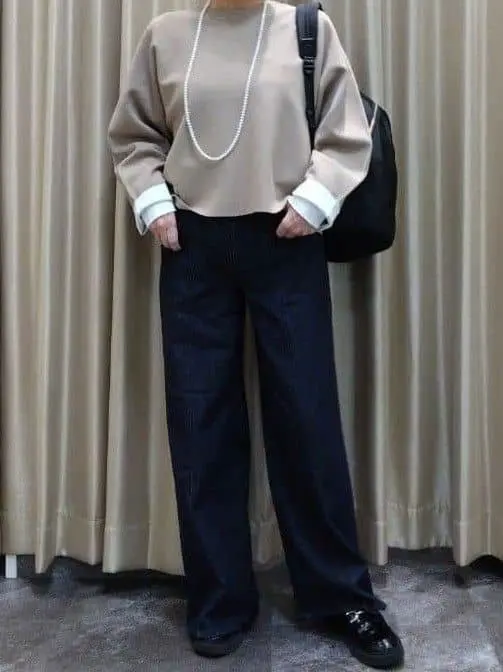 自由区 鶴田 コーディネート画像