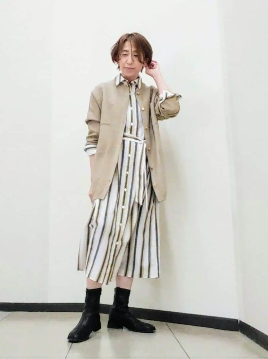 自由区 浅野 コーディネート画像