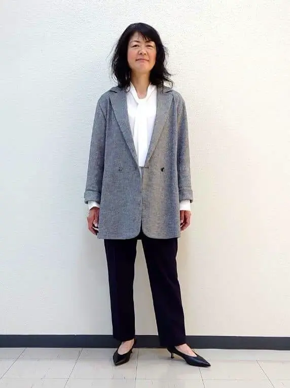 自由区 杉澤 コーディネート画像