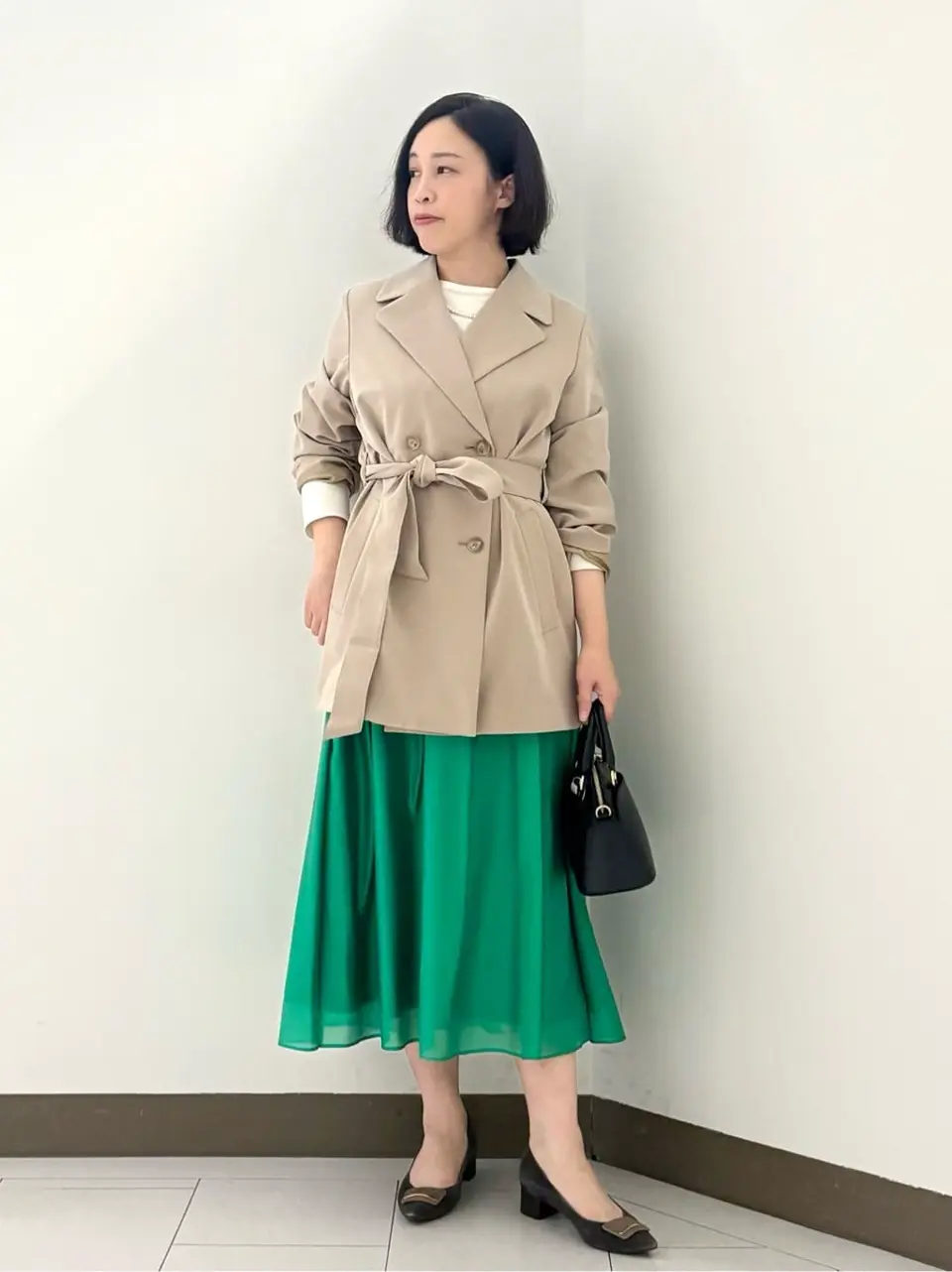 自由区 南 コーディネート画像