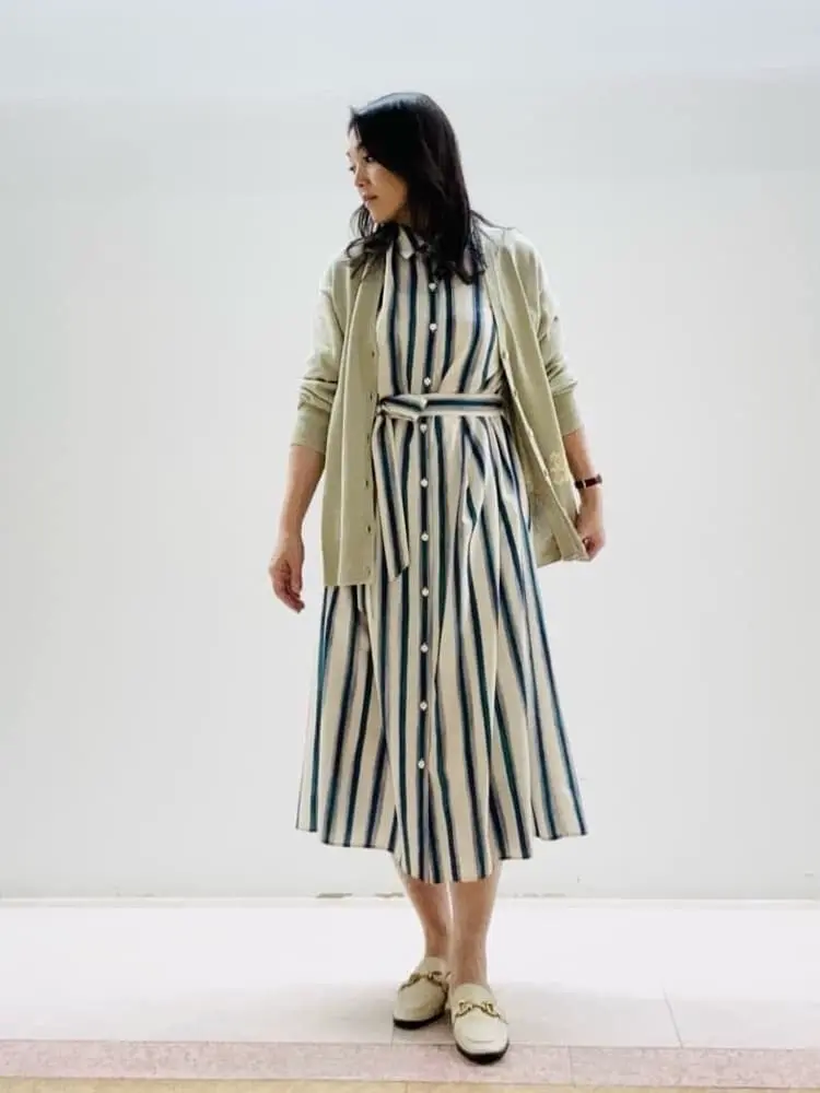 自由区 スタッフ コーディネート画像