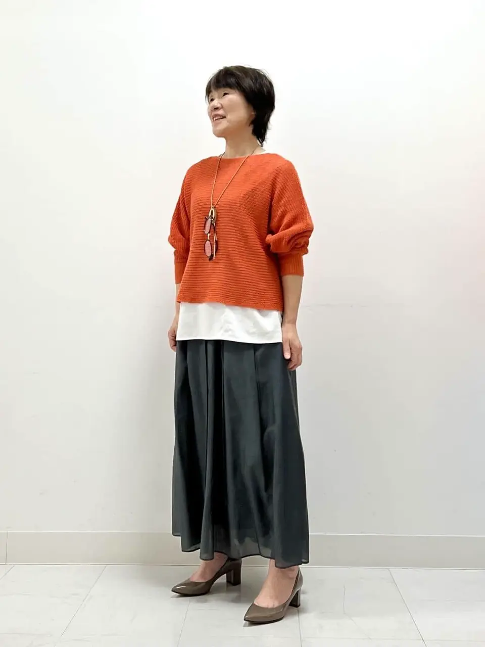 自由区 スタッフ コーディネート画像