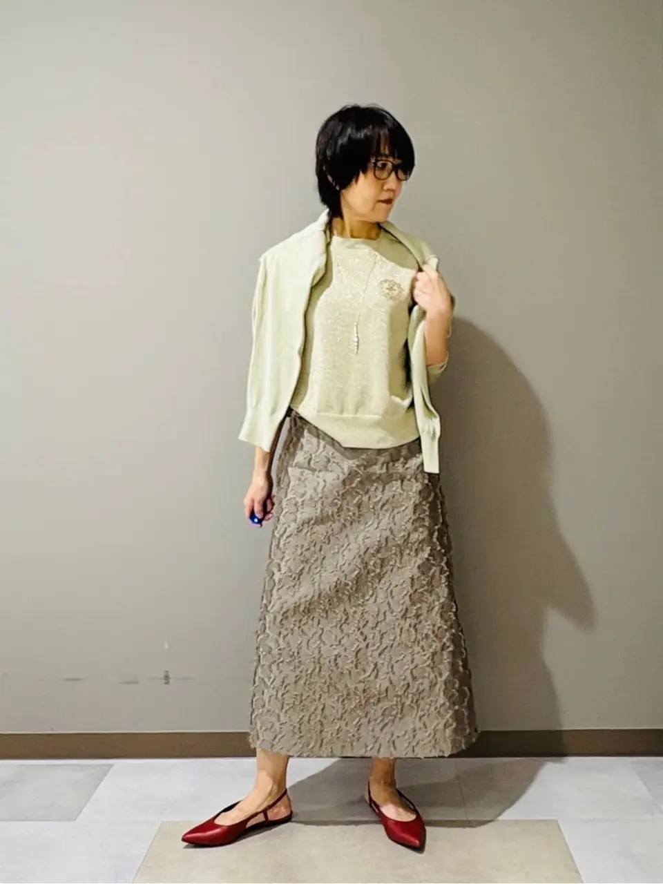 自由区 木村 コーディネート画像