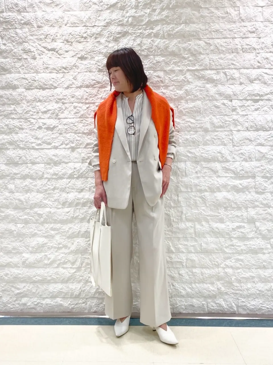 自由区 林 コーディネート画像