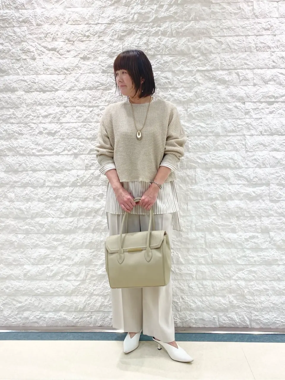 自由区 林 コーディネート画像