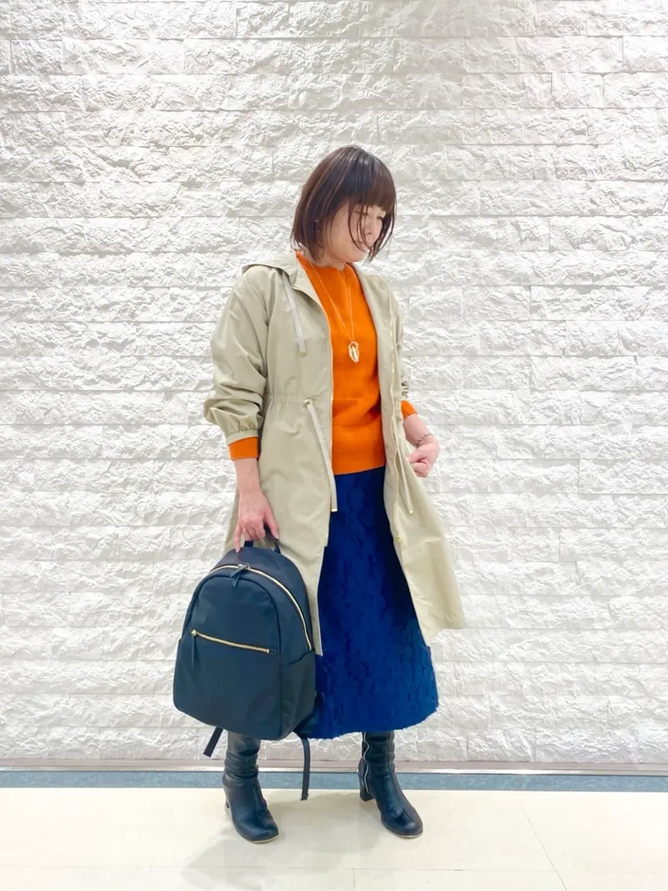 自由区 林 コーディネート画像