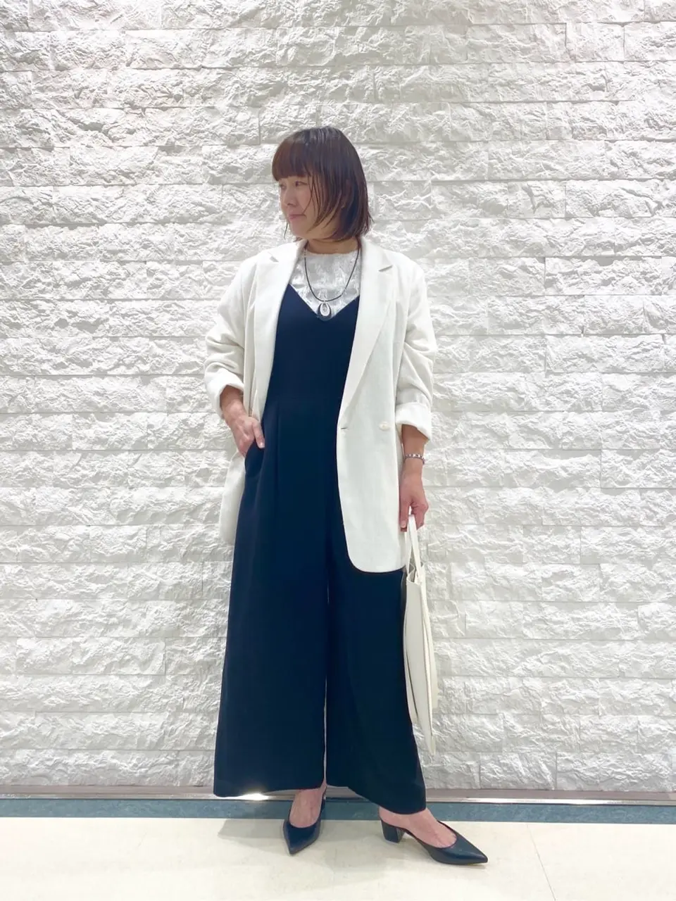 自由区 林 コーディネート画像