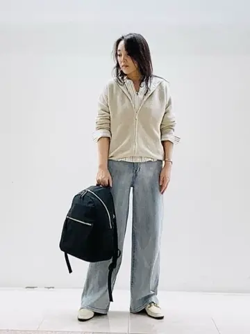 自由区 スタッフ コーディネート画像