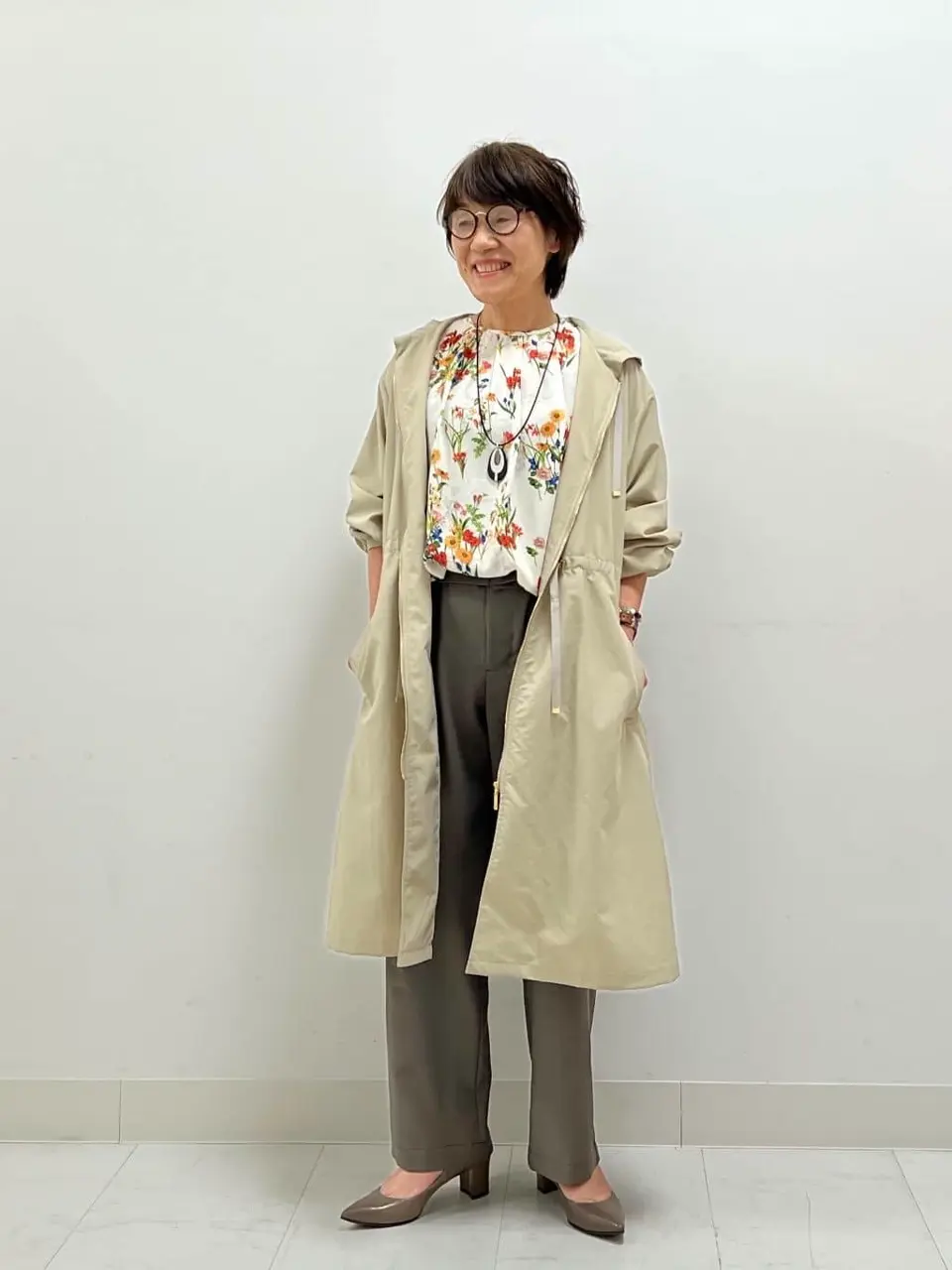 自由区 スタッフ コーディネート画像