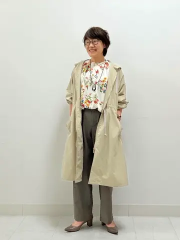 自由区 スタッフ コーディネート画像