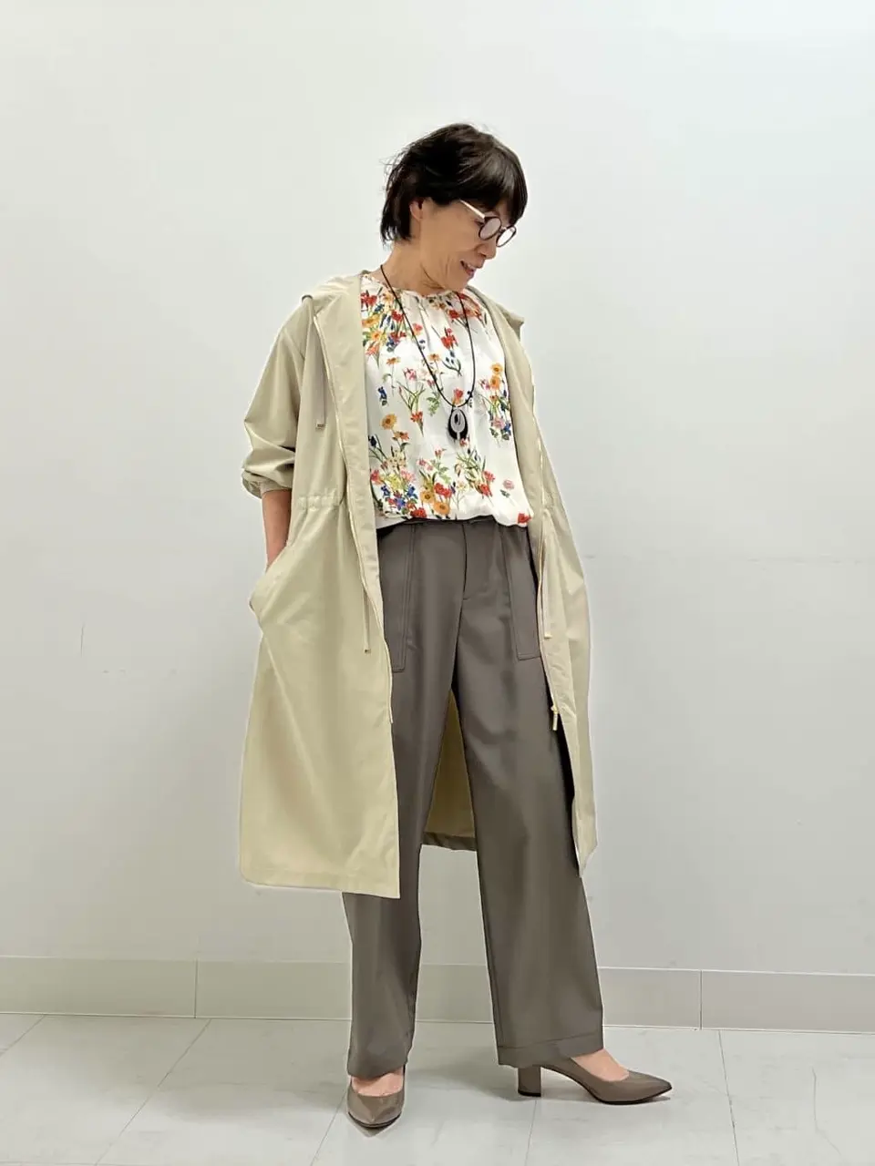 自由区 スタッフ コーディネート画像