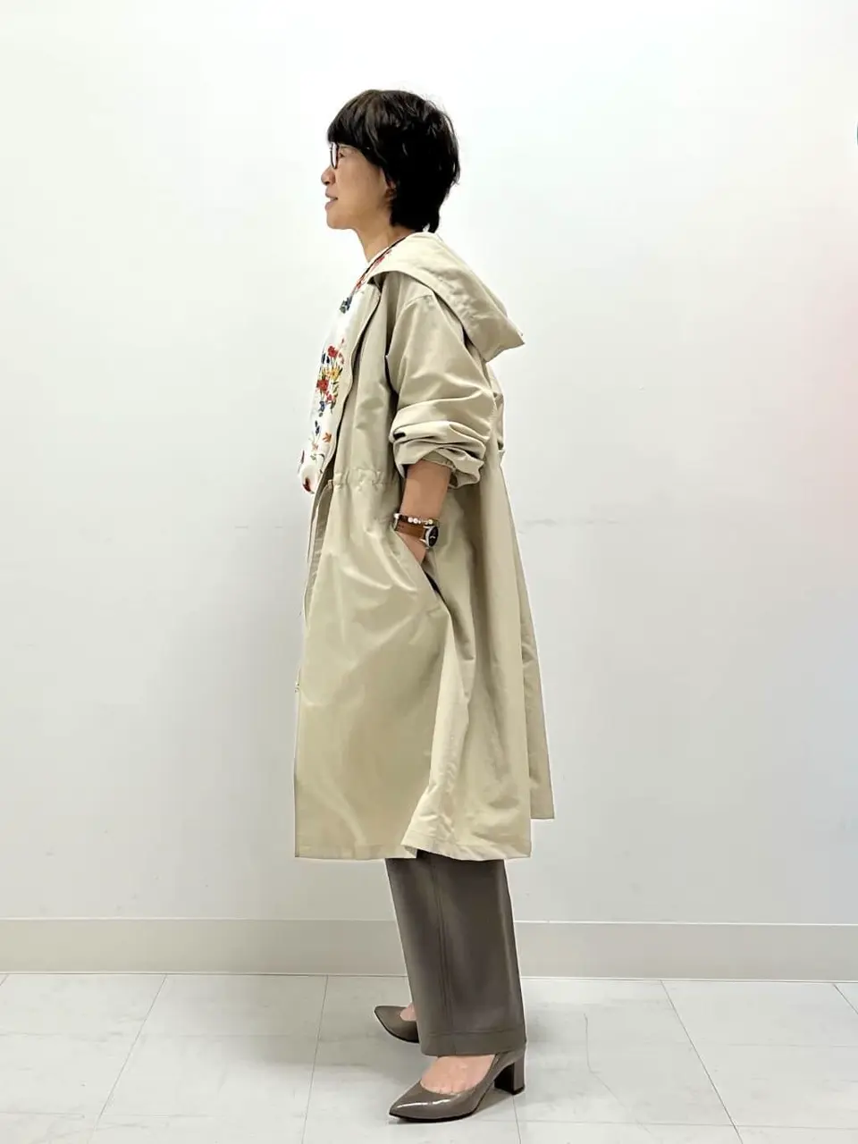 自由区 スタッフ コーディネート画像