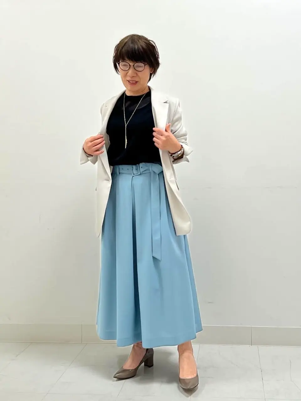 自由区 スタッフ コーディネート画像