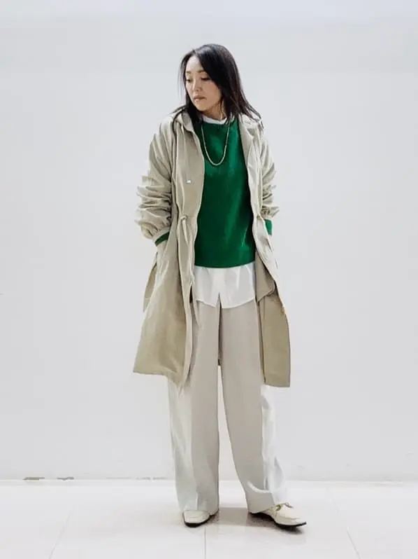 自由区 スタッフ コーディネート画像