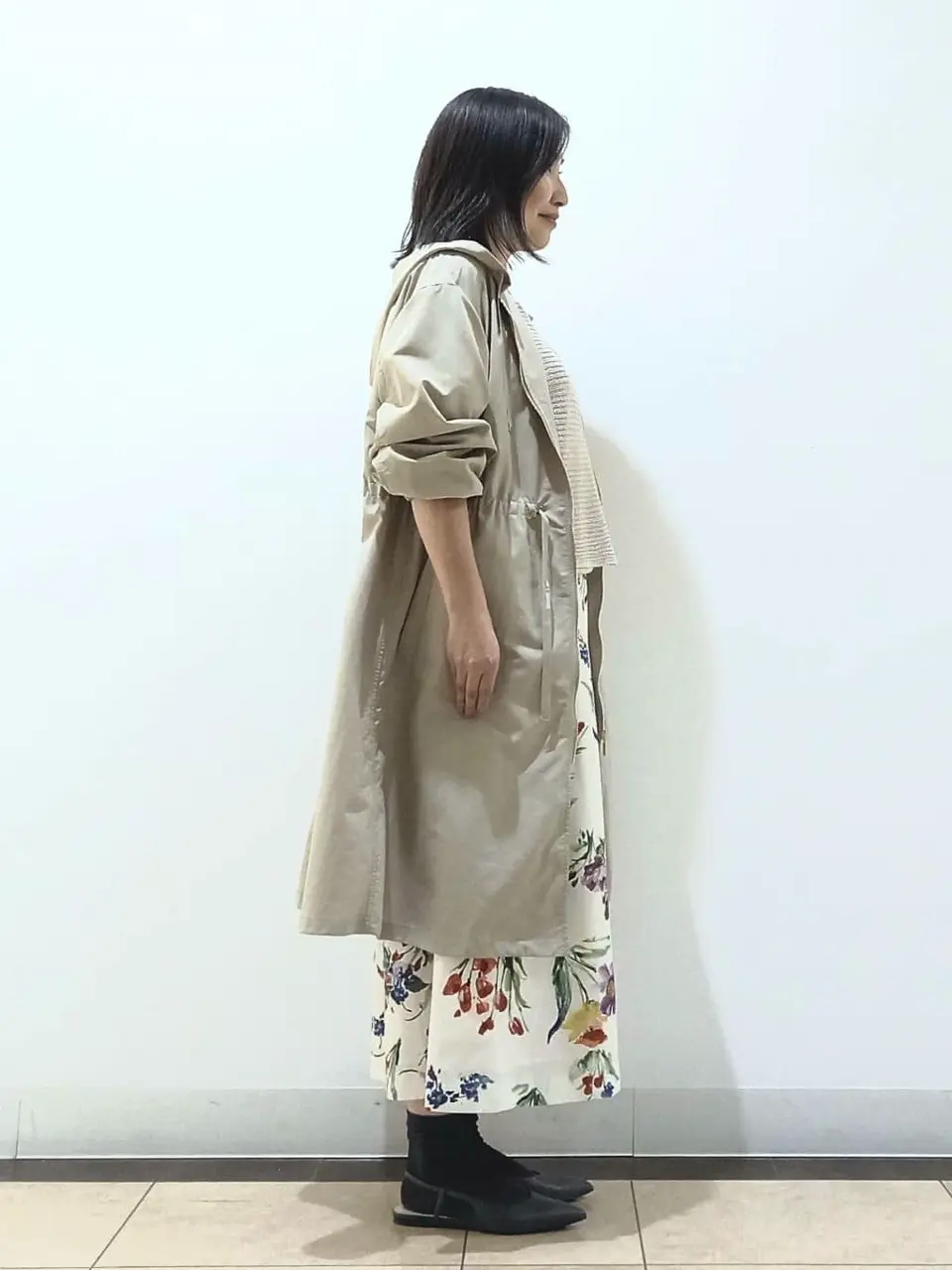 自由区 中川 コーディネート画像