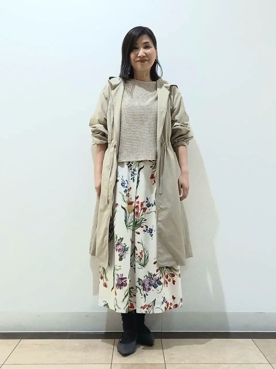 自由区 中川 コーディネート画像