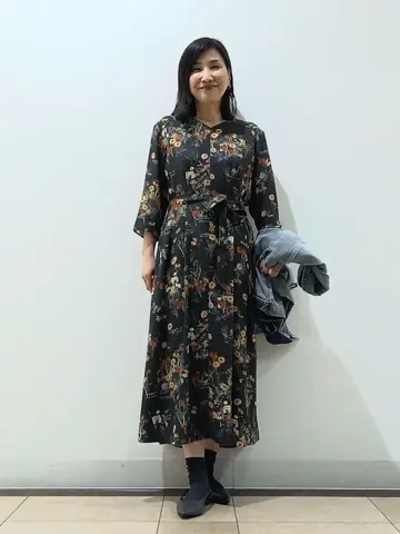 自由区 中川 コーディネート画像