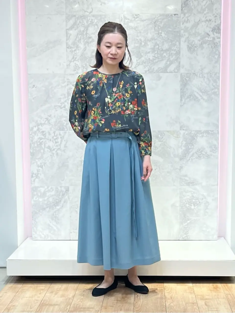 自由区 大平原 コーディネート画像