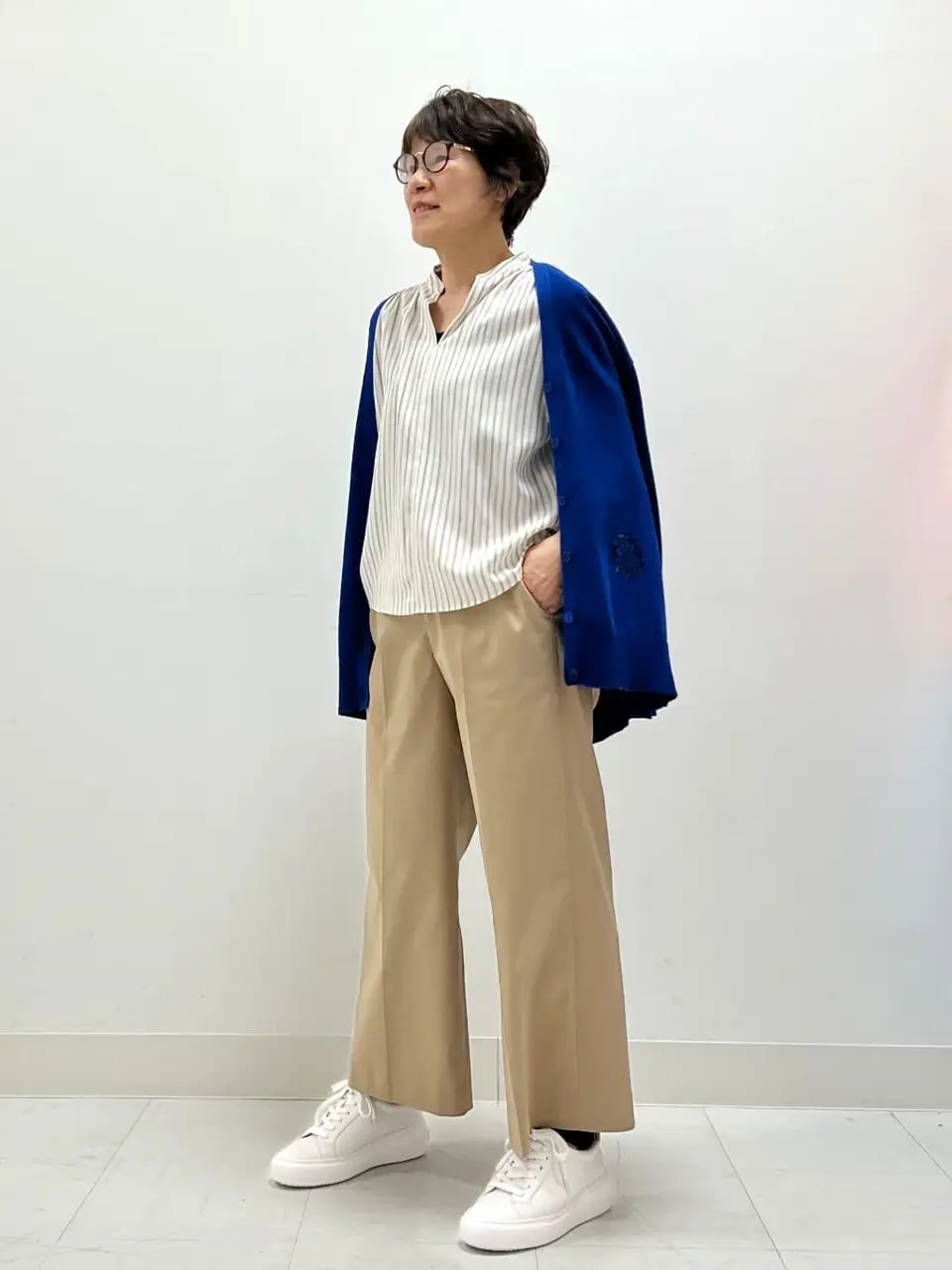 自由区 スタッフ コーディネート画像