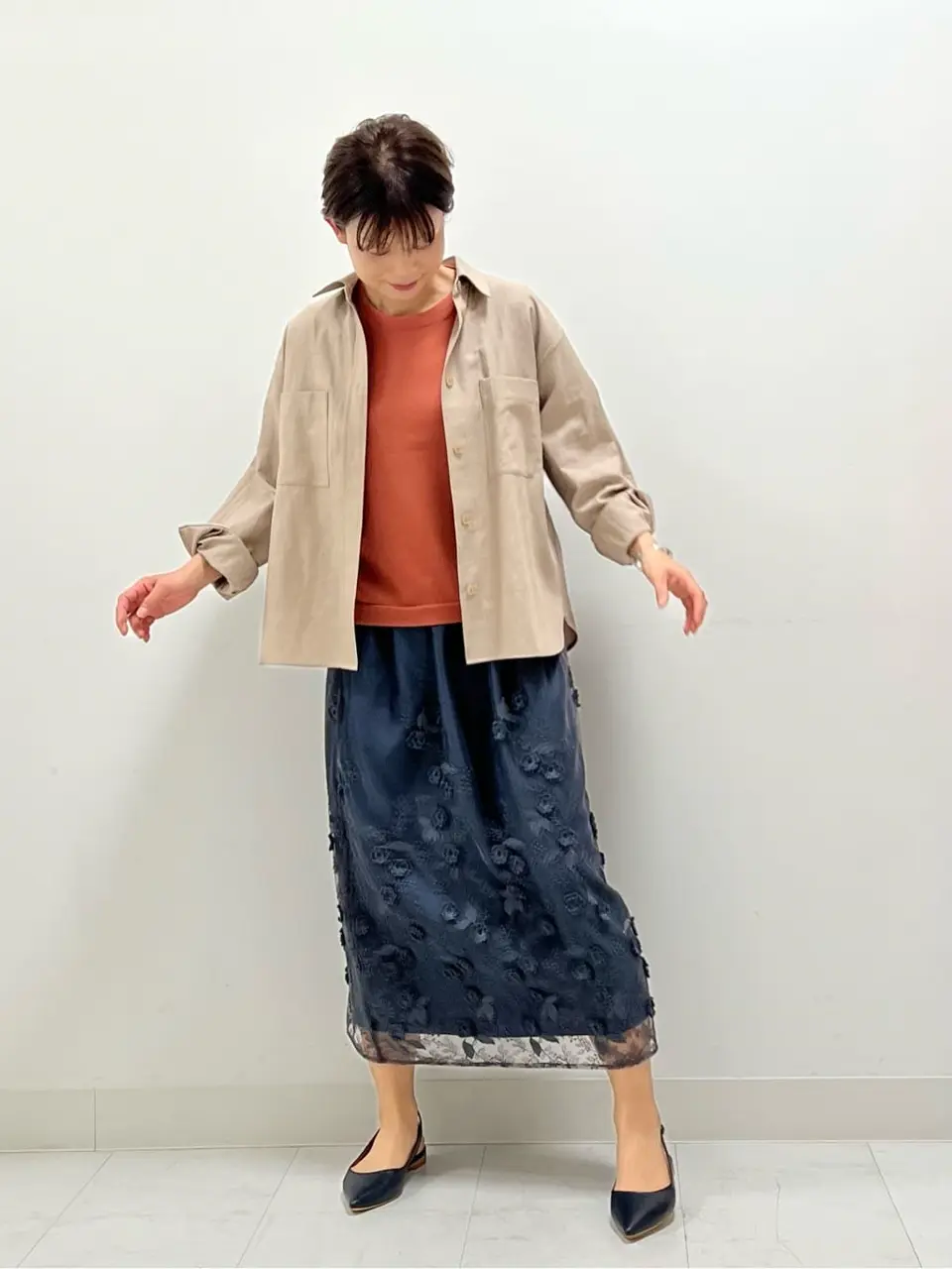 自由区 中野 コーディネート画像