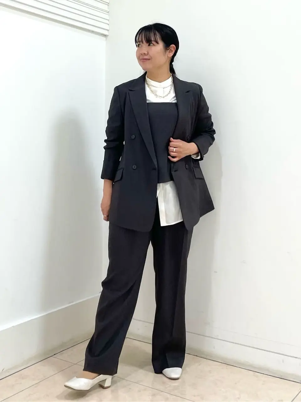 自由区 misato コーディネート画像