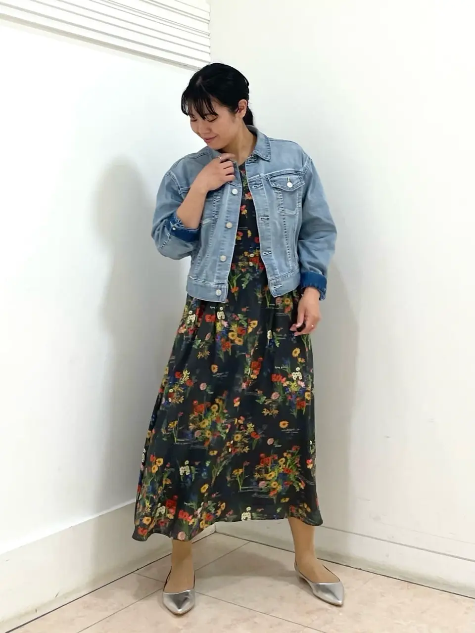 自由区 misato コーディネート画像