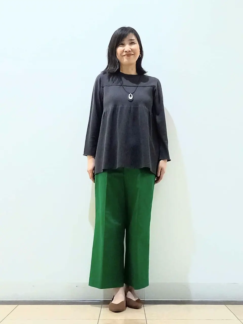 自由区 中川 コーディネート画像