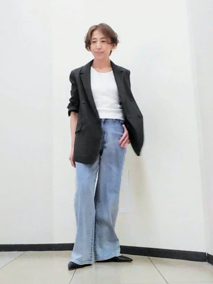 自由区 浅野 コーディネート画像