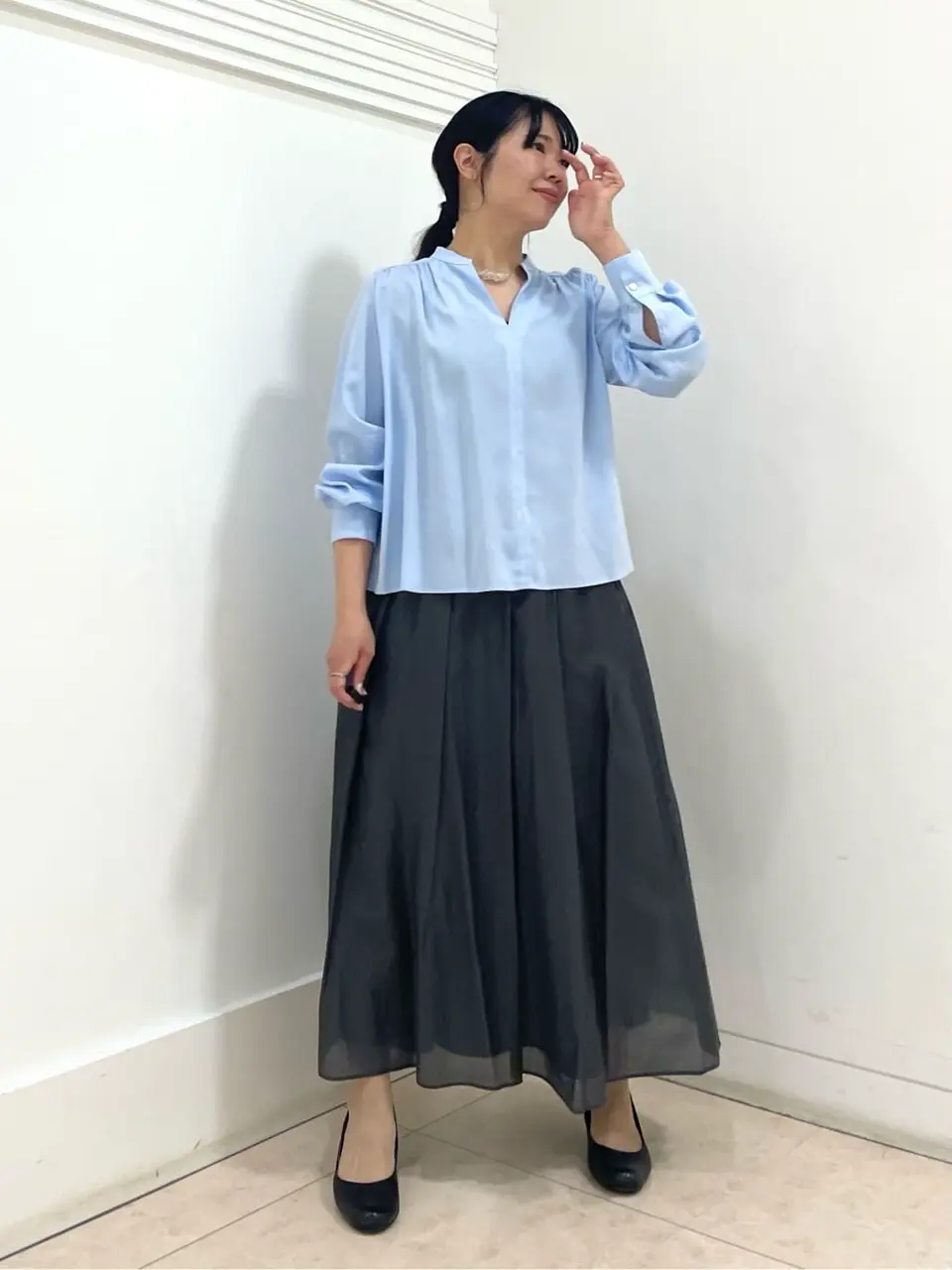 自由区 misato コーディネート画像