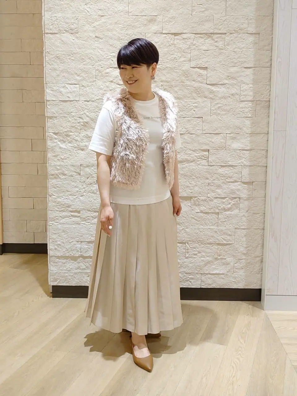 自由区 田中 コーディネート画像