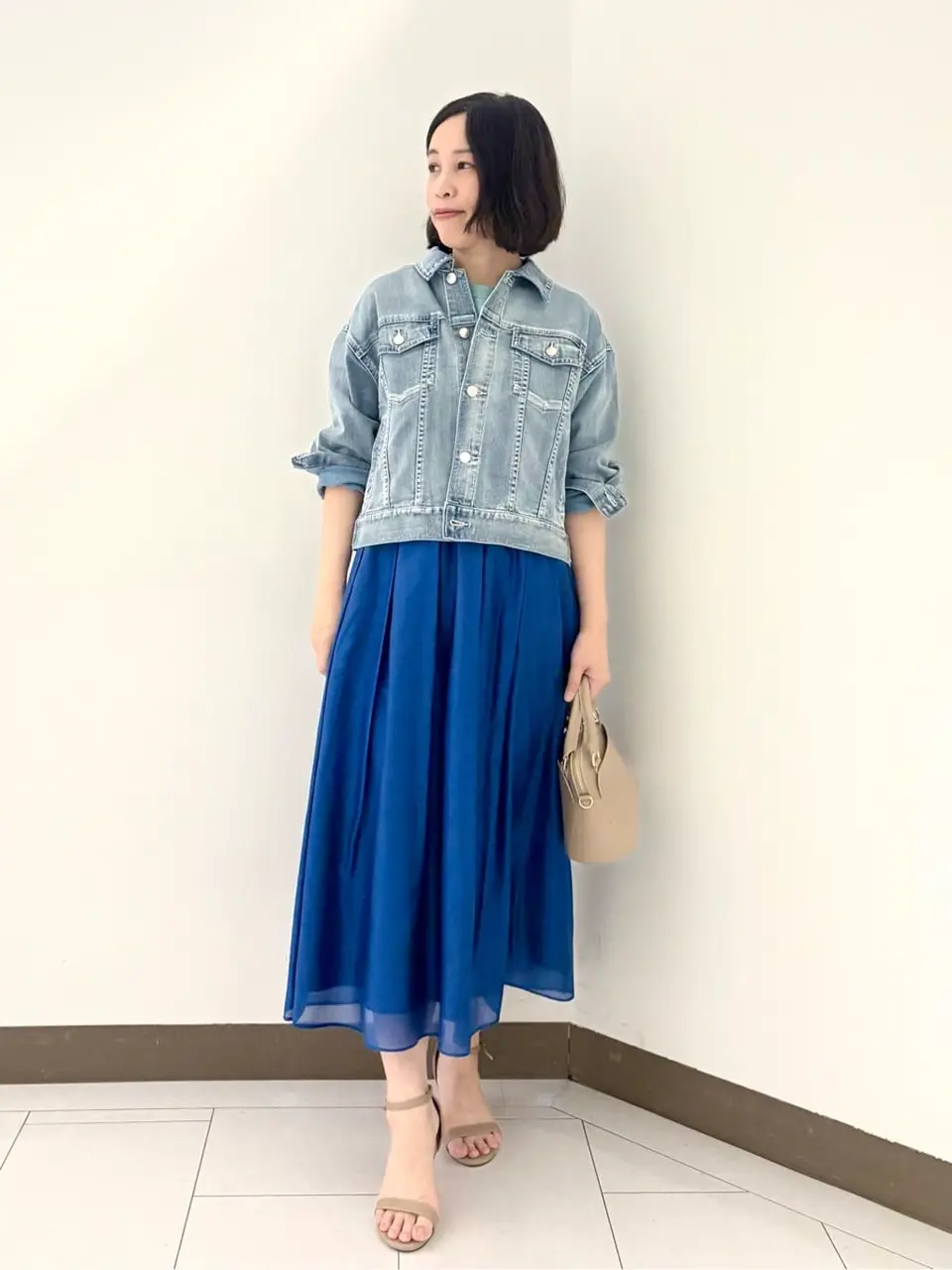 自由区 南 コーディネート画像