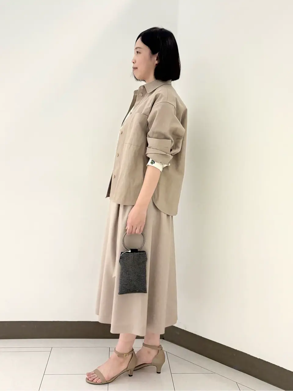 自由区 南 コーディネート画像