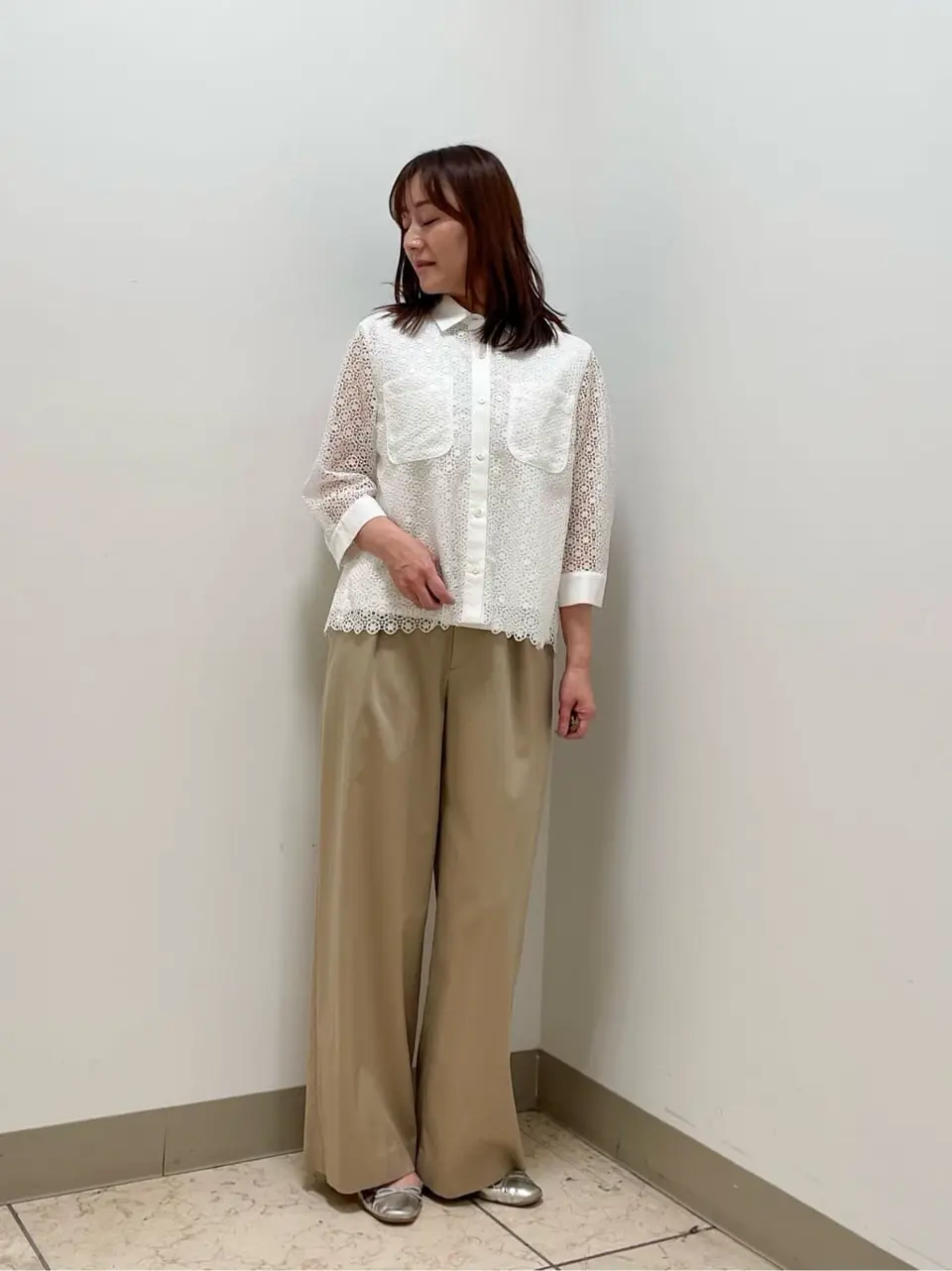 自由区 K コーディネート画像