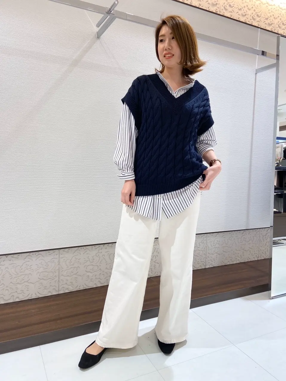 自由区 深谷 コーディネート画像