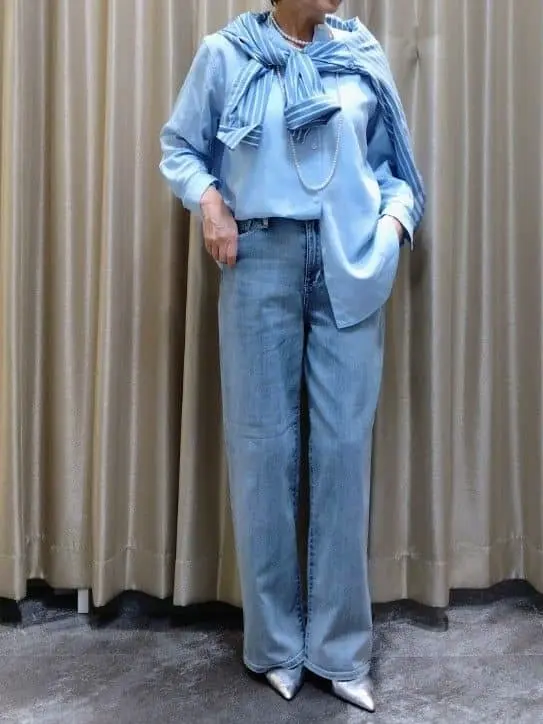 自由区 鶴田 コーディネート画像