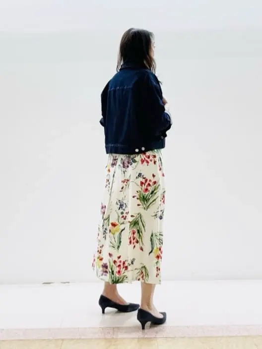 自由区 スタッフ コーディネート画像