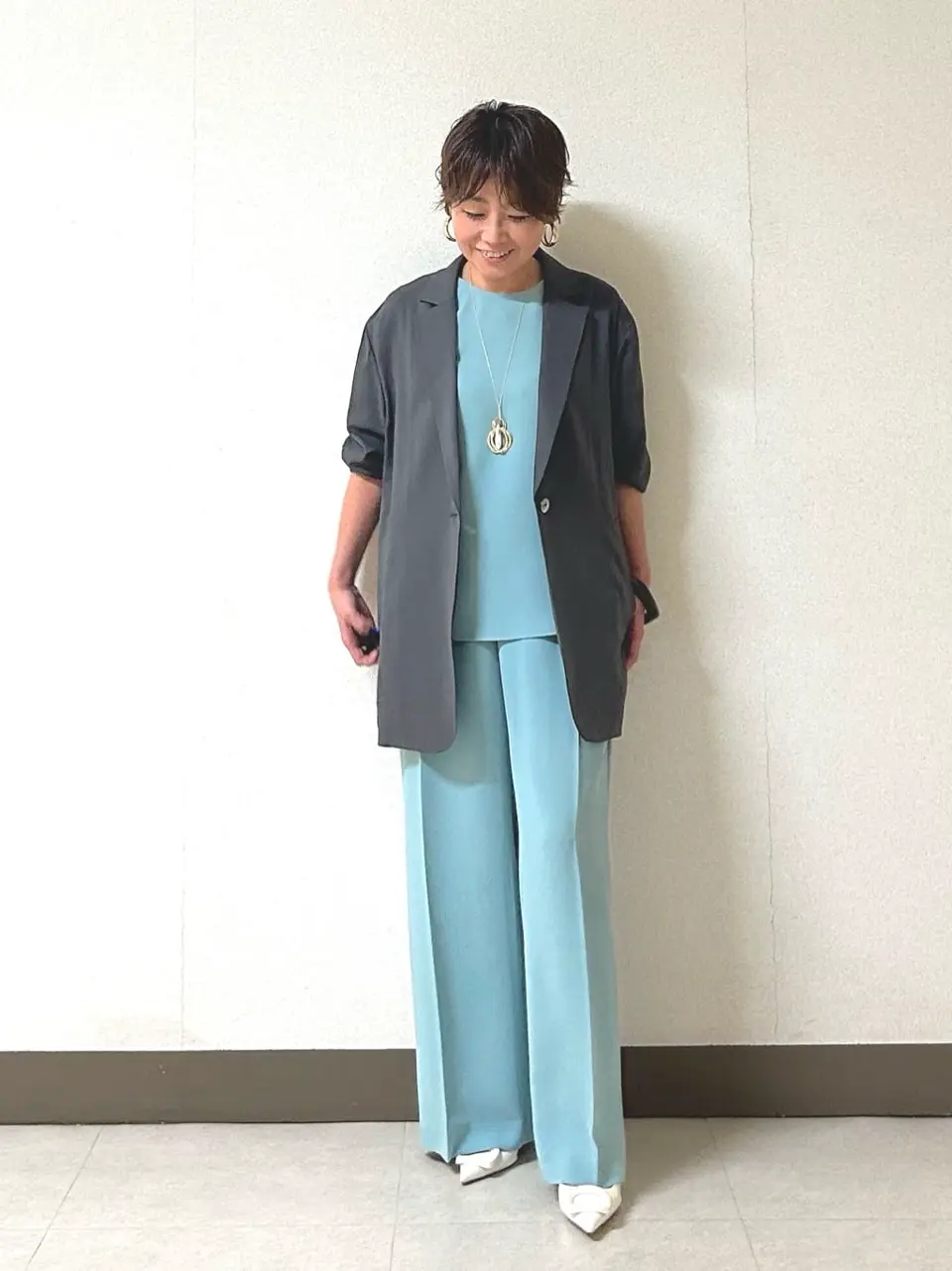 自由区 坂本 コーディネート画像