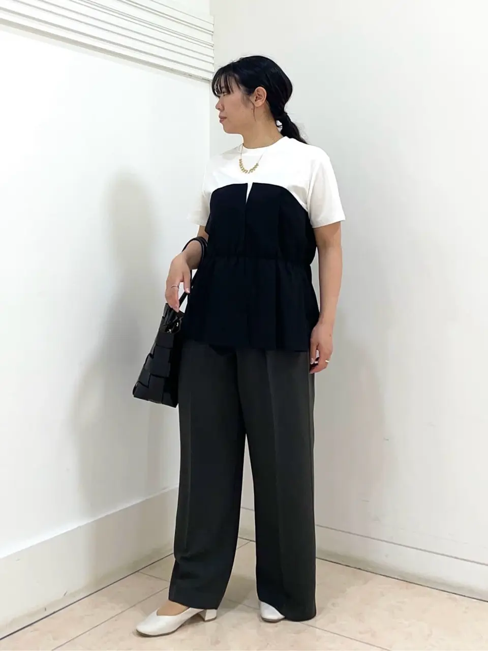 自由区 misato コーディネート画像