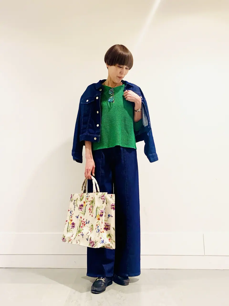 自由区 冨樫 コーディネート画像