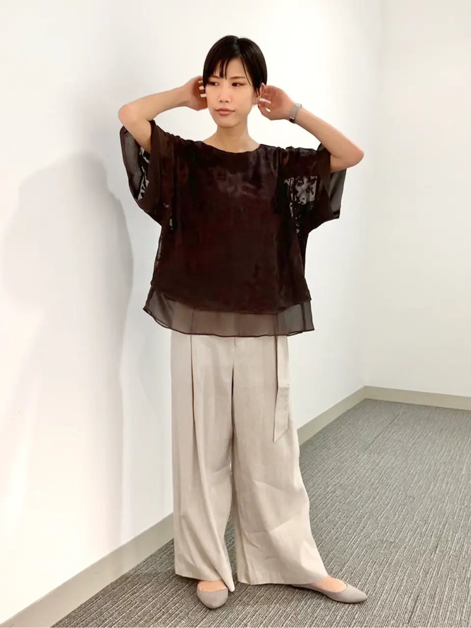 自由区 河野 コーディネート画像