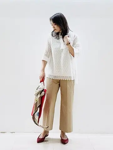 自由区 スタッフ コーディネート画像