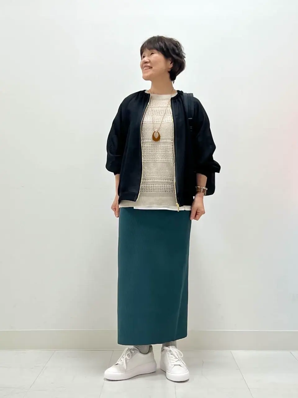 自由区 スタッフ コーディネート画像