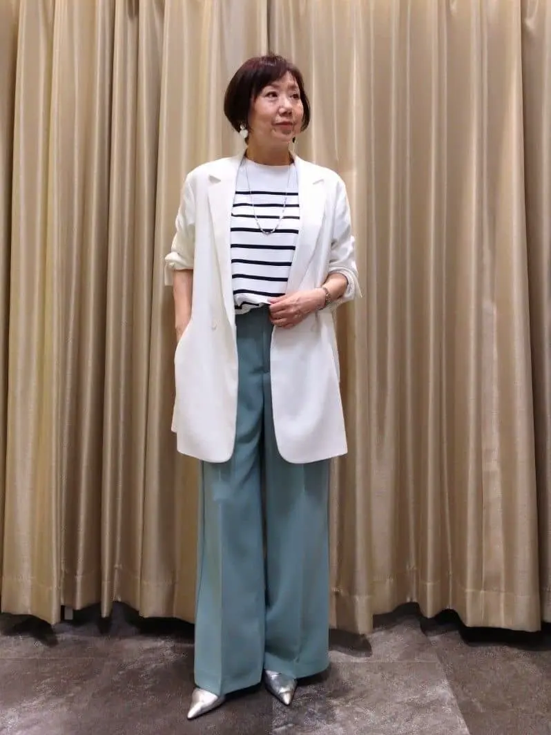 自由区 鶴田 コーディネート画像